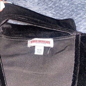 Black True Religion Bodysuit